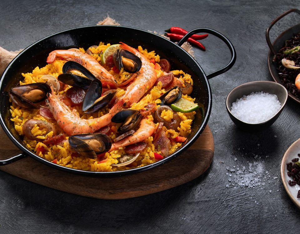 Paella - la comida típica de España